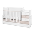 Letto MAXI PLUS NEW white+light oak
